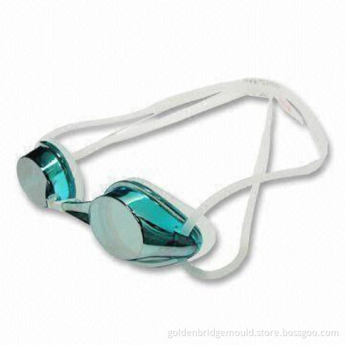 Swimming Goggle, Made of Silicone Material, Various Colors Available